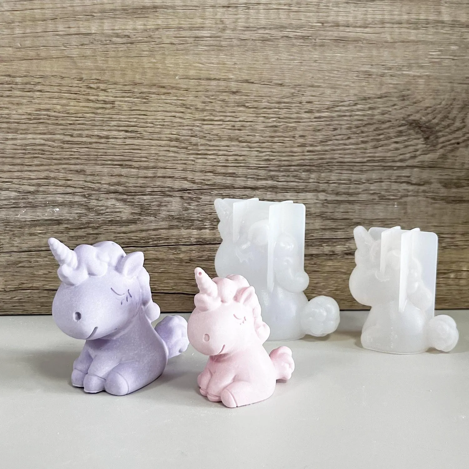 Candle Making Supplies - 3D เรขาคณิตซิลิโคนยูนิคอร์นแมวกวางหมีแม่พิมพ์สบู่เทียน Make Clay พลาสเตอร์เรซิ่นหัตถกรรมแม่พิมพ์เค้กตกแต่งเบเกอรี่เครื่องมือ