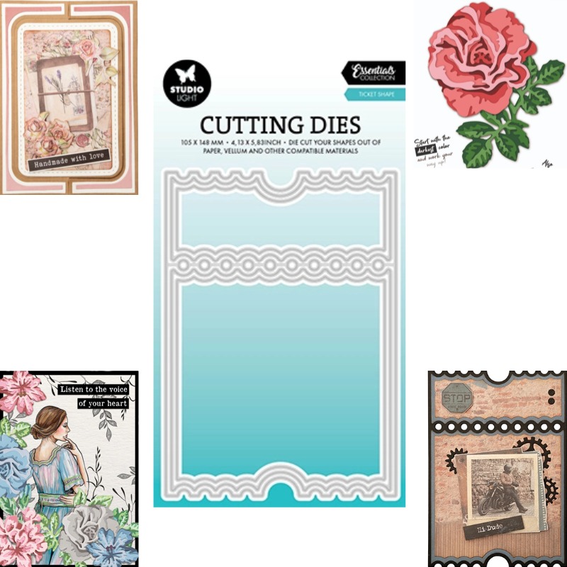 Candle Making Books - แม่พิมพ์ตัดโลหะรูปสี่เหลี่ยมมุมเว้าเข้าด้านใน รุ่นใหม่ ปี 2026 สำหรับงาน DIY
