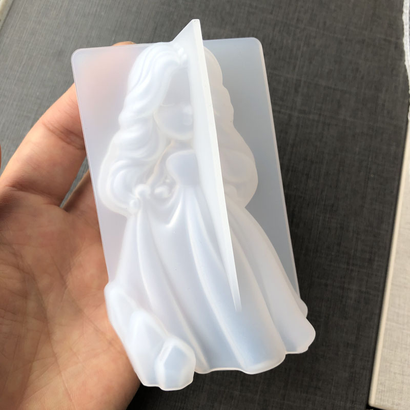 3D น่ารักเจ้าหญิงซิลิโคนเทียนแ - Candle Making Design บทวิจารณ์และราคา