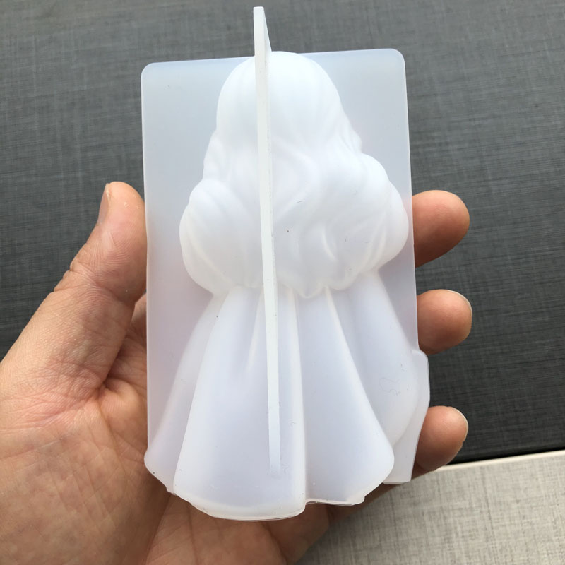 3D น่ารักเจ้าหญิงซิลิโคนเทียนแ - Candle Making Design บทวิจารณ์และราคา