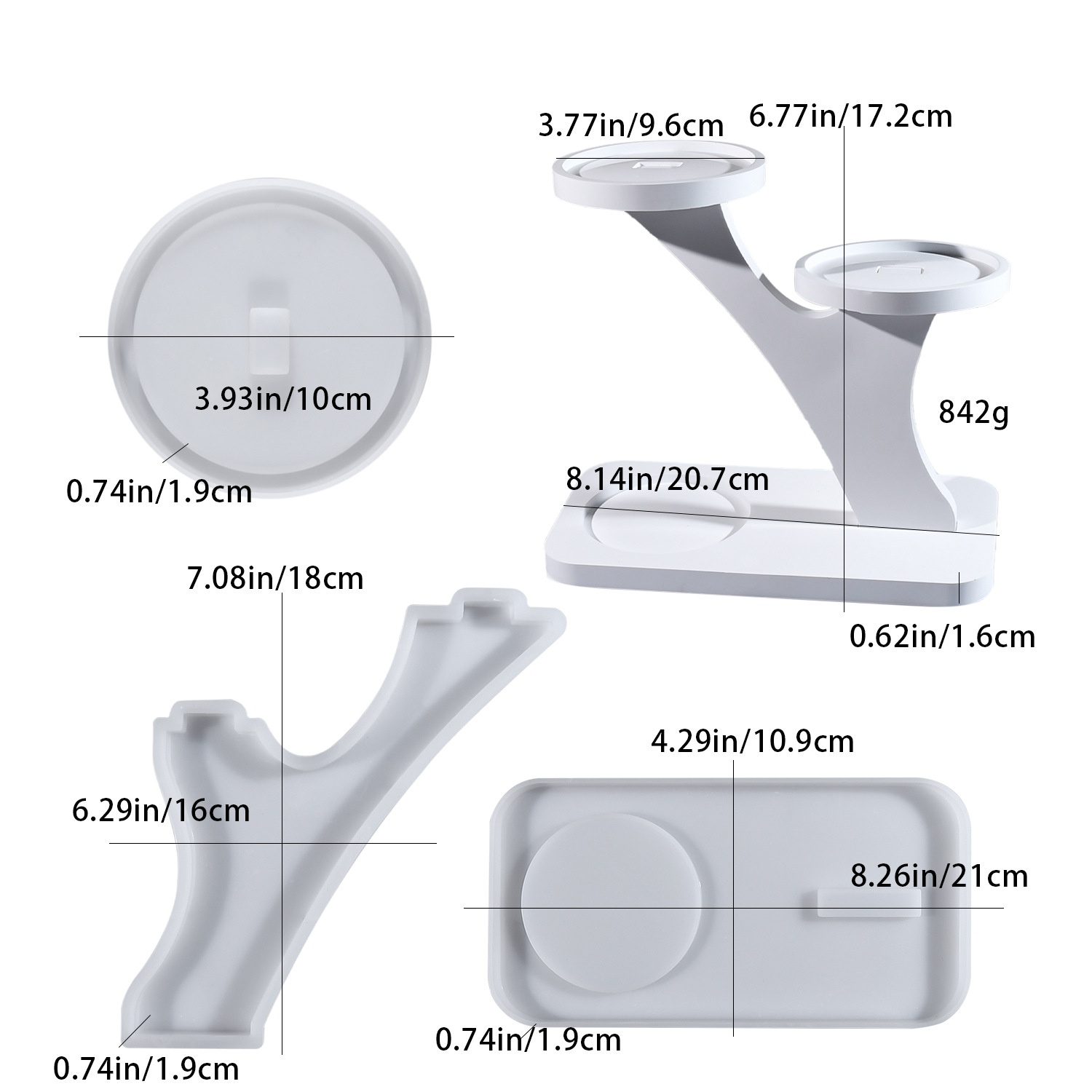 แม่พิมพ์เรซิ่นอีพ็อกซี่ DIY สำ - Candle Making Design บทวิจารณ์และราคา