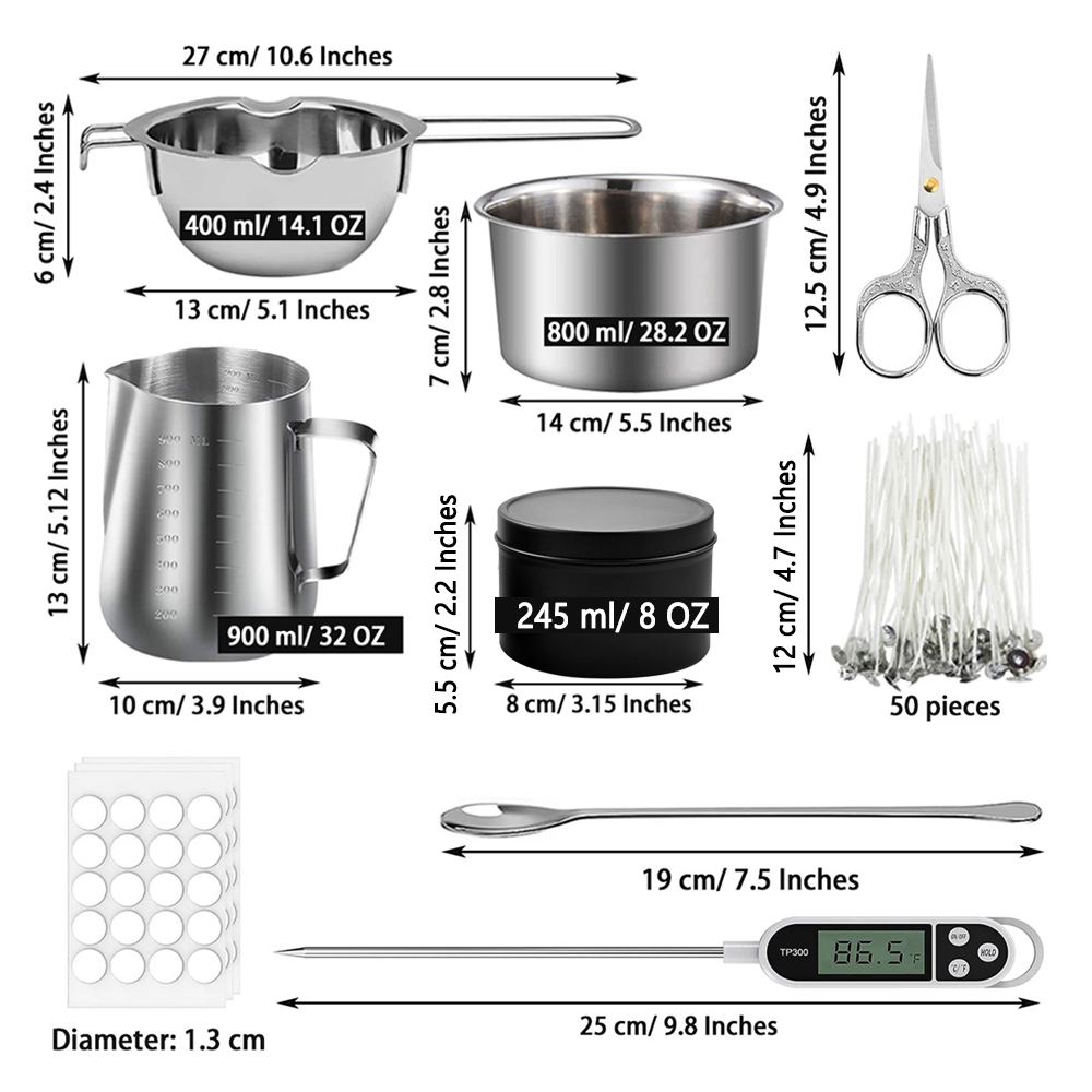 ชุดทำเทียน DIY Glintmos พร้อมแ - Candle Making Supplies บทวิจารณ์และราคา