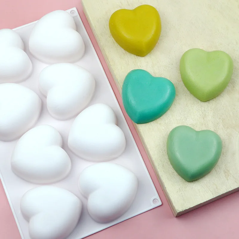 Love Heart ซิลิโคนสบู่แม่พิมพ์ - Candle Making Supplies บทวิจารณ์และราคา