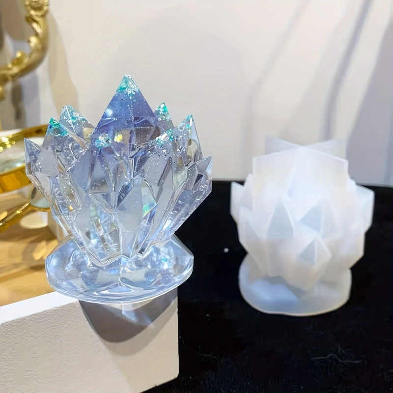 1 pcCrystal Cluster ตกแต่งแม่พ - Candle Making Design บทวิจารณ์และราคา