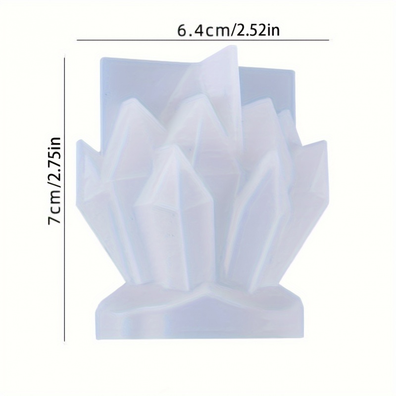 1 pcCrystal Cluster ตกแต่งแม่พ - Candle Making Design บทวิจารณ์และราคา