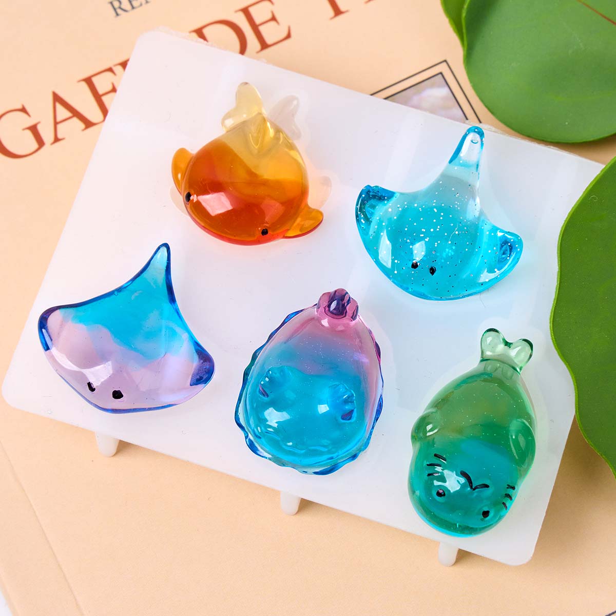 แม่พิมพ์ซิลิโคนรูปปลากระเบน 3  - Candle Making Design บทวิจารณ์และราคา
