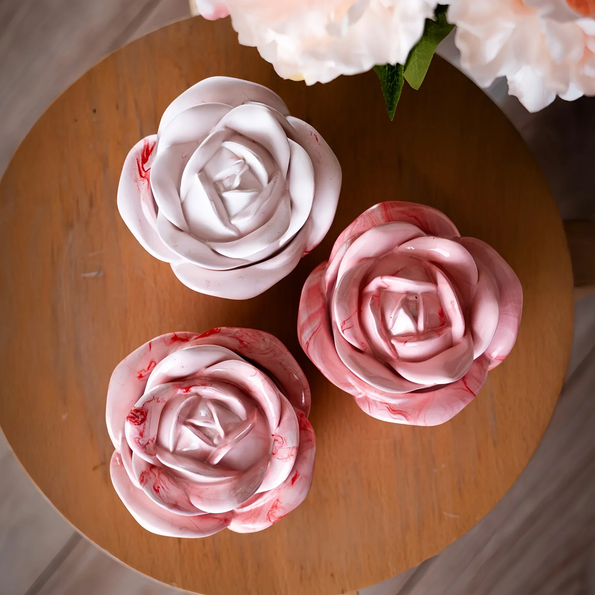 ชุดแม่พิมพ์ซิลิโคนรูปดอกกุหลาบ - Candle Making Design บทวิจารณ์และราคา