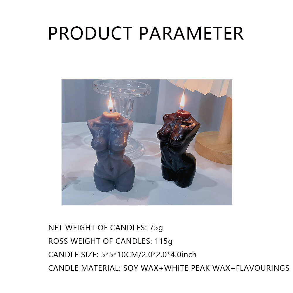 เทียนหอมรูปทรงลำตัวผู้หญิงสำหร - Candle Making Design บทวิจารณ์และราคา