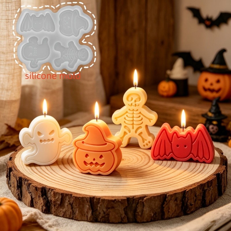 ชุดแม่พิมพ์ซิลิโคน 4 ช่องสำหรั - Candle Making Design บทวิจารณ์และราคา